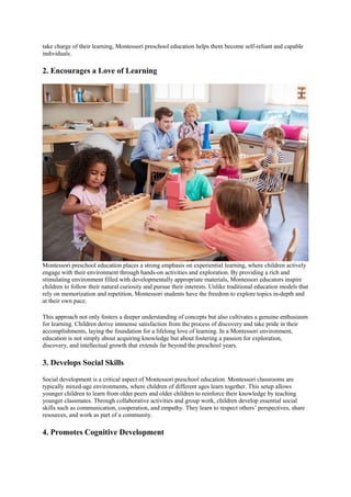 Top 10 Benefits of a Montessori Preschool Education.pdf