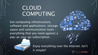 Top 10 benefits of cloud computing - By Techvedic | PPTX