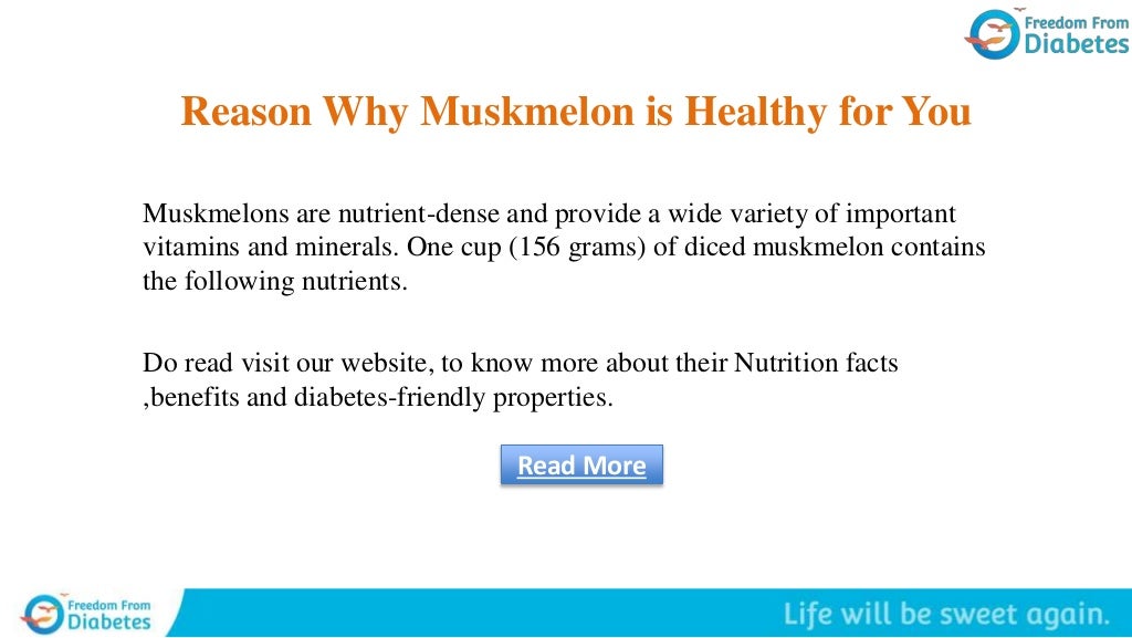 10 Amazing Health Benefits of Muskmelon for Diabetes