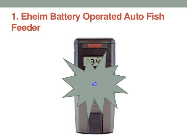 Top 10 Best Automatic Fish Feeders In 2017