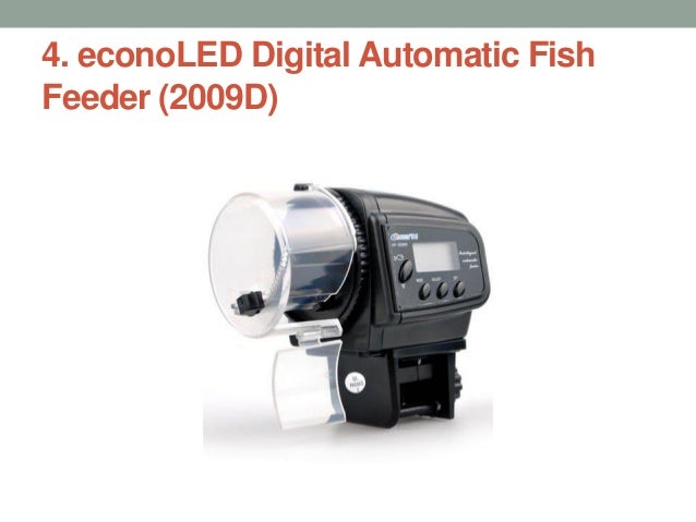 Top 10 Best Automatic Fish Feeders In 2017