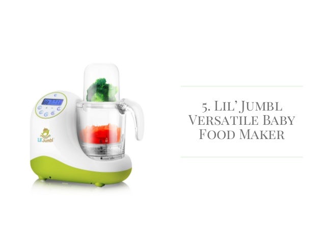 best baby food maker 2018
