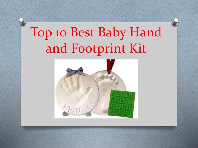 baby penguin footprint kit