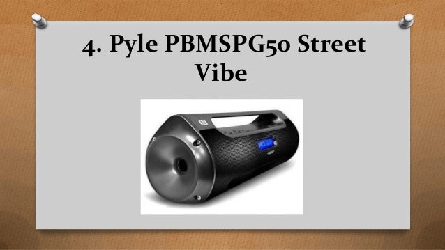 pyle pbmspg50 street vibe