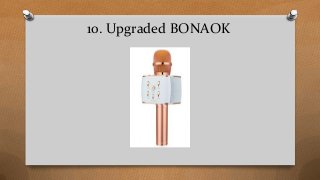 10. Upgraded BONAOK
 