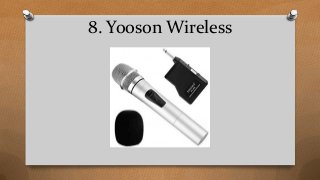 8. Yooson Wireless
 