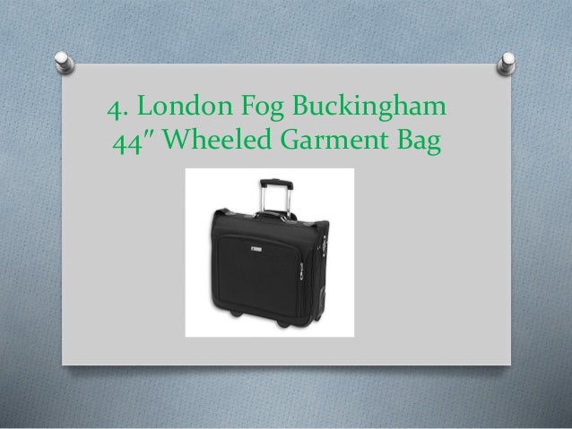 london fog buckingham wheeled garment bag