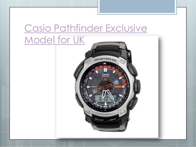 best casio pathfinder