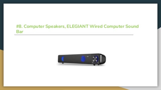 computer sound bar reviews