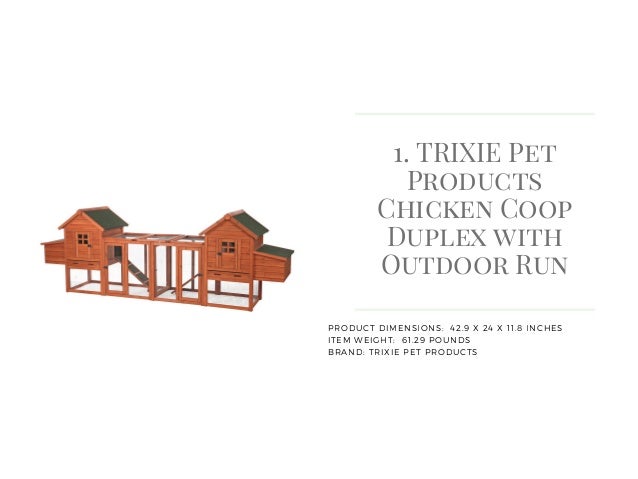 Top 10 Best Chicken Coops Reviews In 2017