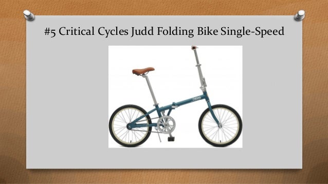 critical cycles folding bike