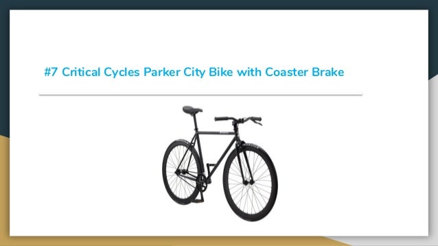 critical cycles parker city bike