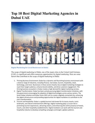 Top 10 Best Digital Marketing Agencies in Dubai UAE.pdf