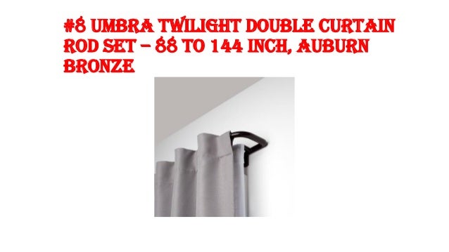 Top 10 Best Double Curtain Rods In 2018 Reviews Buyer S Guides