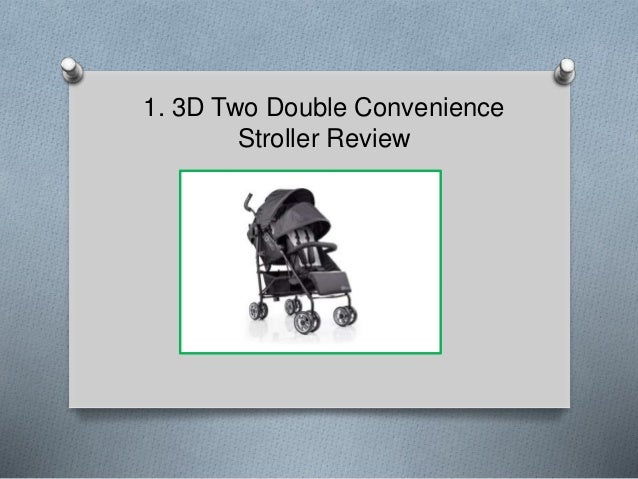 3d double umbrella stroller