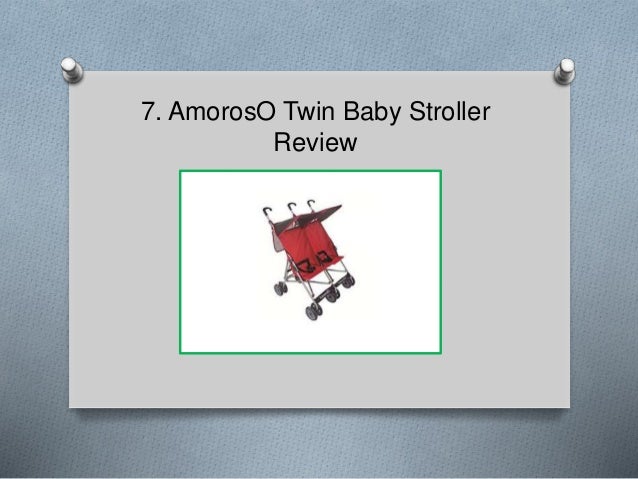 amoroso twin baby stroller