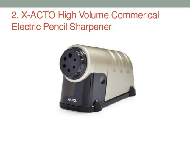 high volume electric pencil sharpener