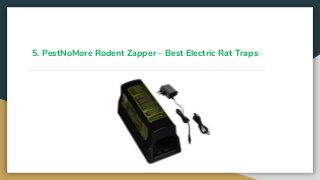 5. PestNoMore Rodent Zapper – Best Electric Rat Traps
 