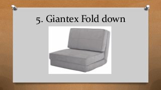 5. Giantex Fold down
 