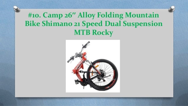 camp folding mountain bike