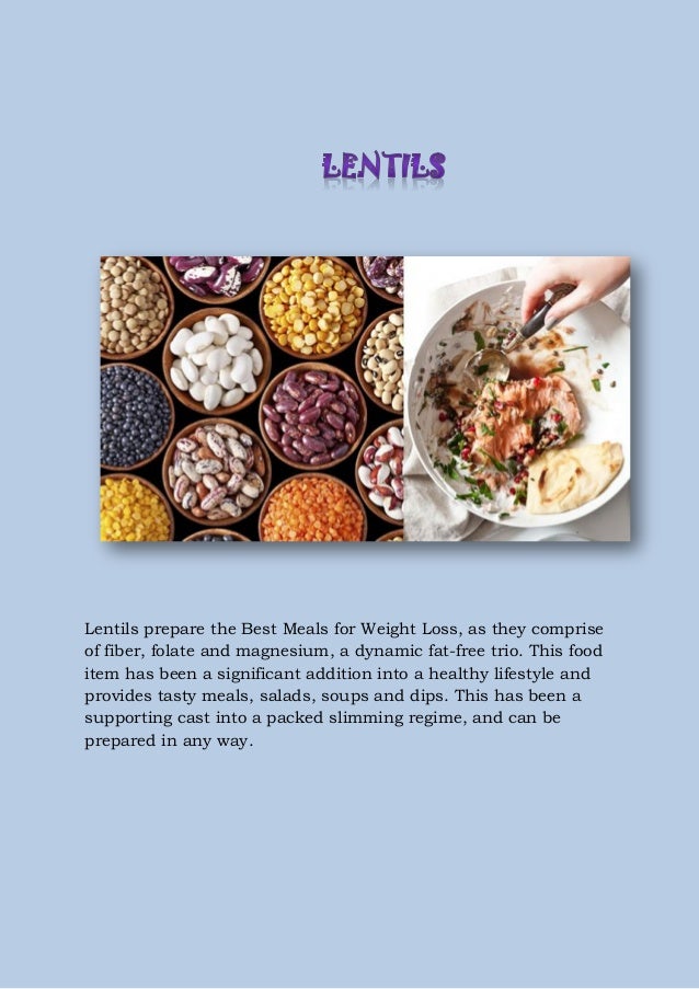 Top 10 best foods for weight loss