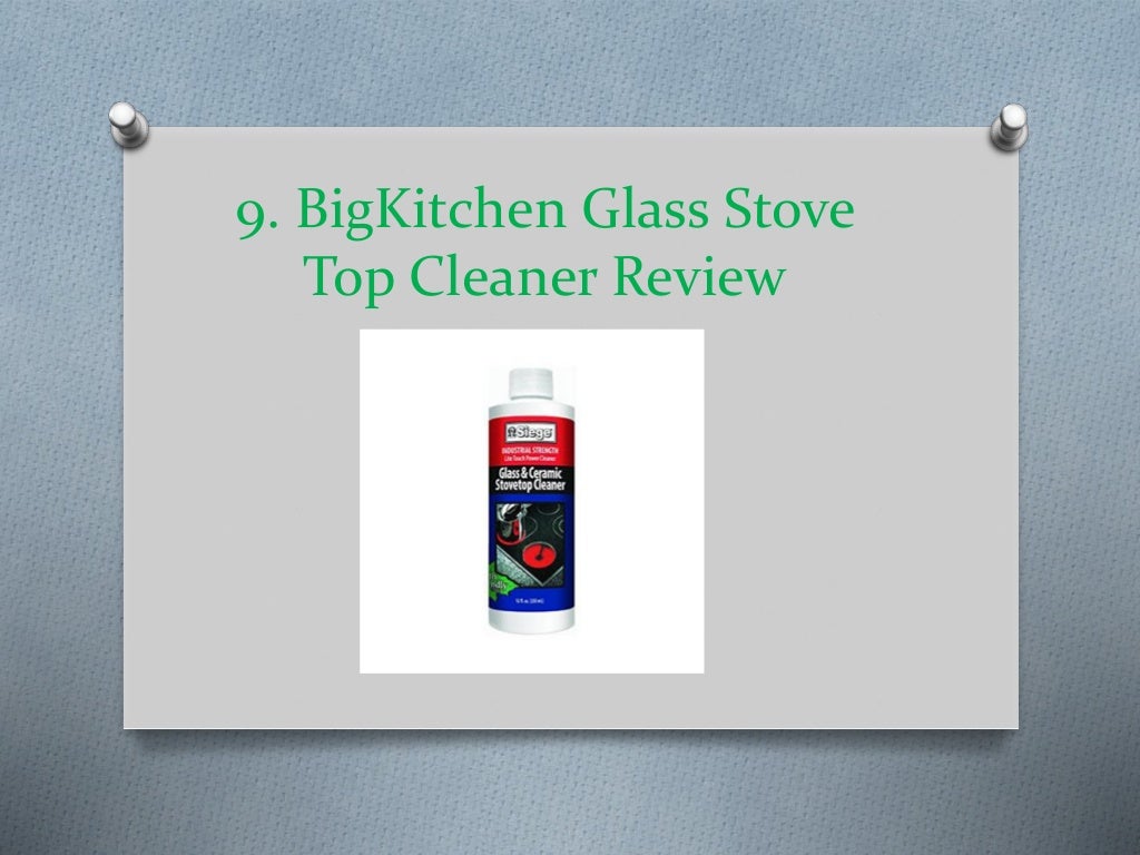 Top 10 best glass stove top cleaners in 2018