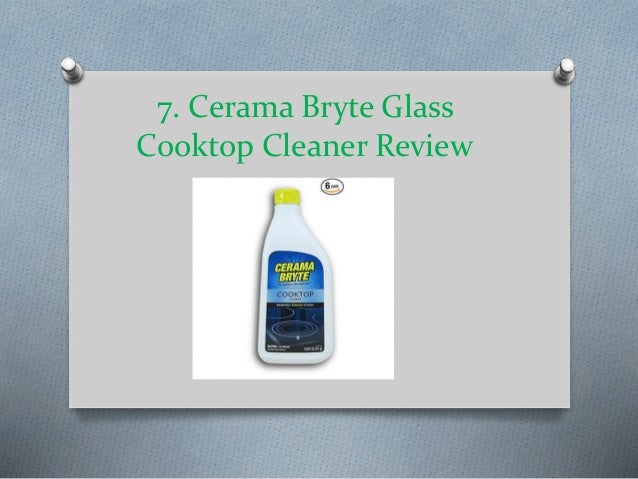 Top 10 Best Glass Stove Top Cleaners In 2018