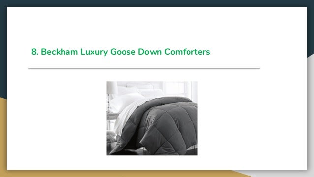Top 10 Best Goose Down Comforters In 2019