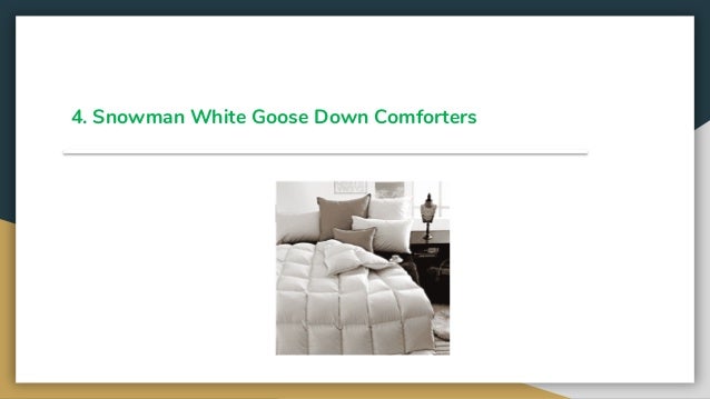 Top 10 Best Goose Down Comforters In 2019