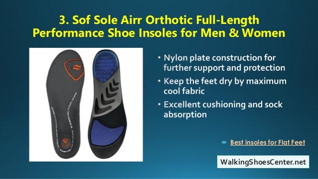 sof sole for flat feet