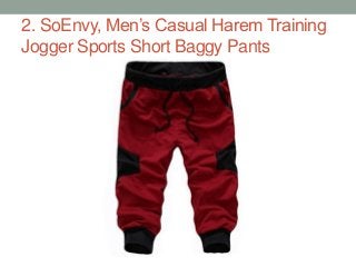 2. SoEnvy, Men’s Casual Harem Training
Jogger Sports Short Baggy Pants
 