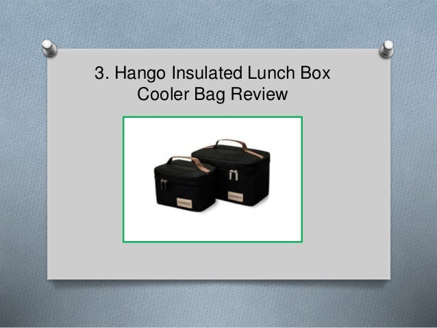 hango insulated lunch box cooler