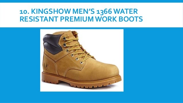Top 10 Best Most Comfortable Work Boots For