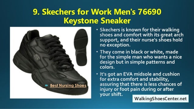 skechers for work men's 76690 keystone sneaker