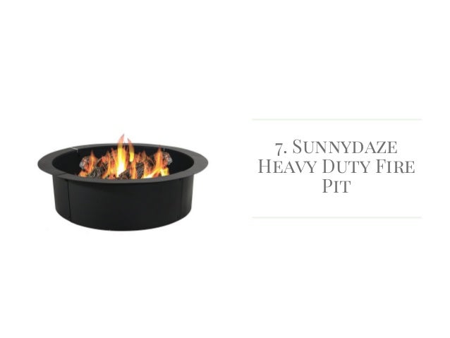 Top 10 Best Outdoor Fire Pit Reviews In 2018