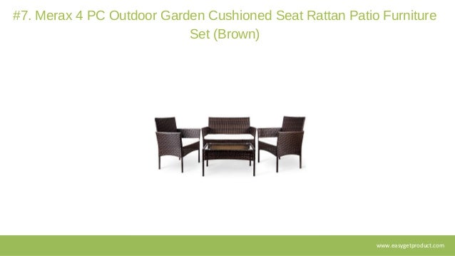 Top 10 Best Outdoor Patio Furniture Sets In 2019 Reviews