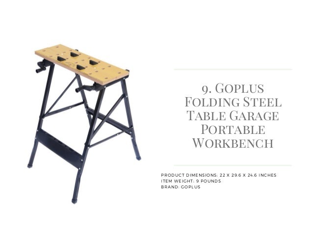 Top 10 Best Portable Workbenches Reviews In 2017