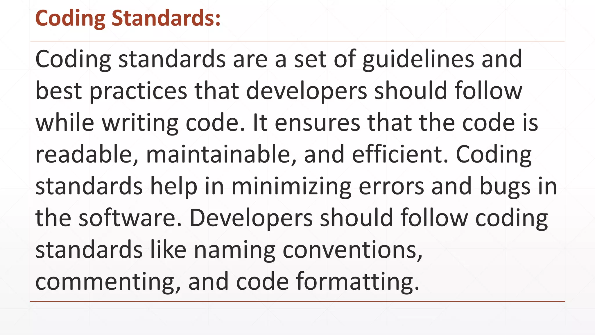 Top 10 Best Practices for Software Development Life Cycle | PPTX ...