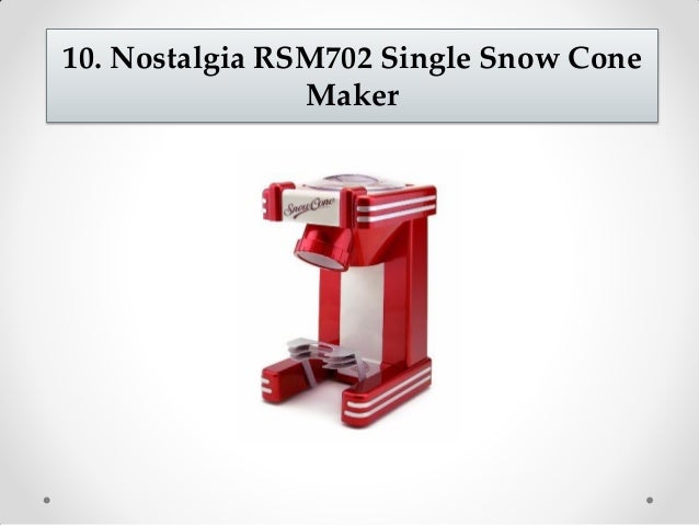 Top 10 best snow cone machines reviews