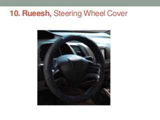 10. Rueesh, Steering Wheel Cover
 