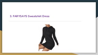 3. FARYSAYS Sweatshirt Dress
 