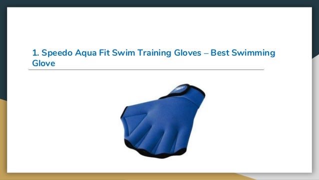 speedo aqua fit swim training gloves
