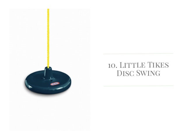 little tikes disc swing