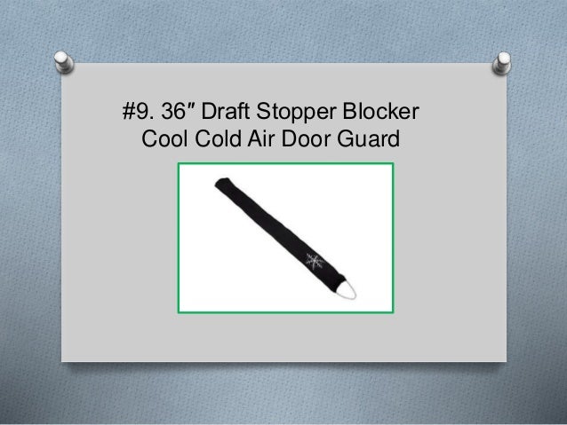 Top 10 Best Under Door Draft Stoppers