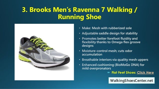 brooks walking shoes for flat feet