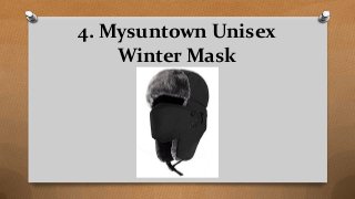 4. Mysuntown Unisex
Winter Mask
 