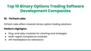 Top 10 Binary Options Trading Software Development Companies in 2026.pdf