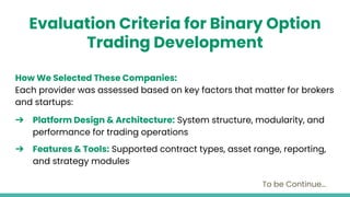 Top 10 Binary Options Trading Software Development Companies in 2026.pdf