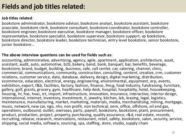 director level interview questions