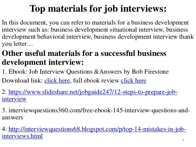 define success interview question